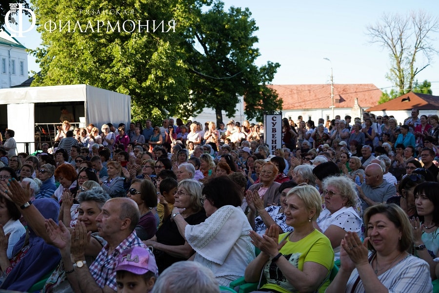 В Рязанской области в День России прошел гала-концерт