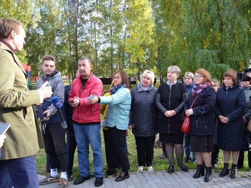 Почти столетнее здание пожарной охраны в Чучковском районе преобразится