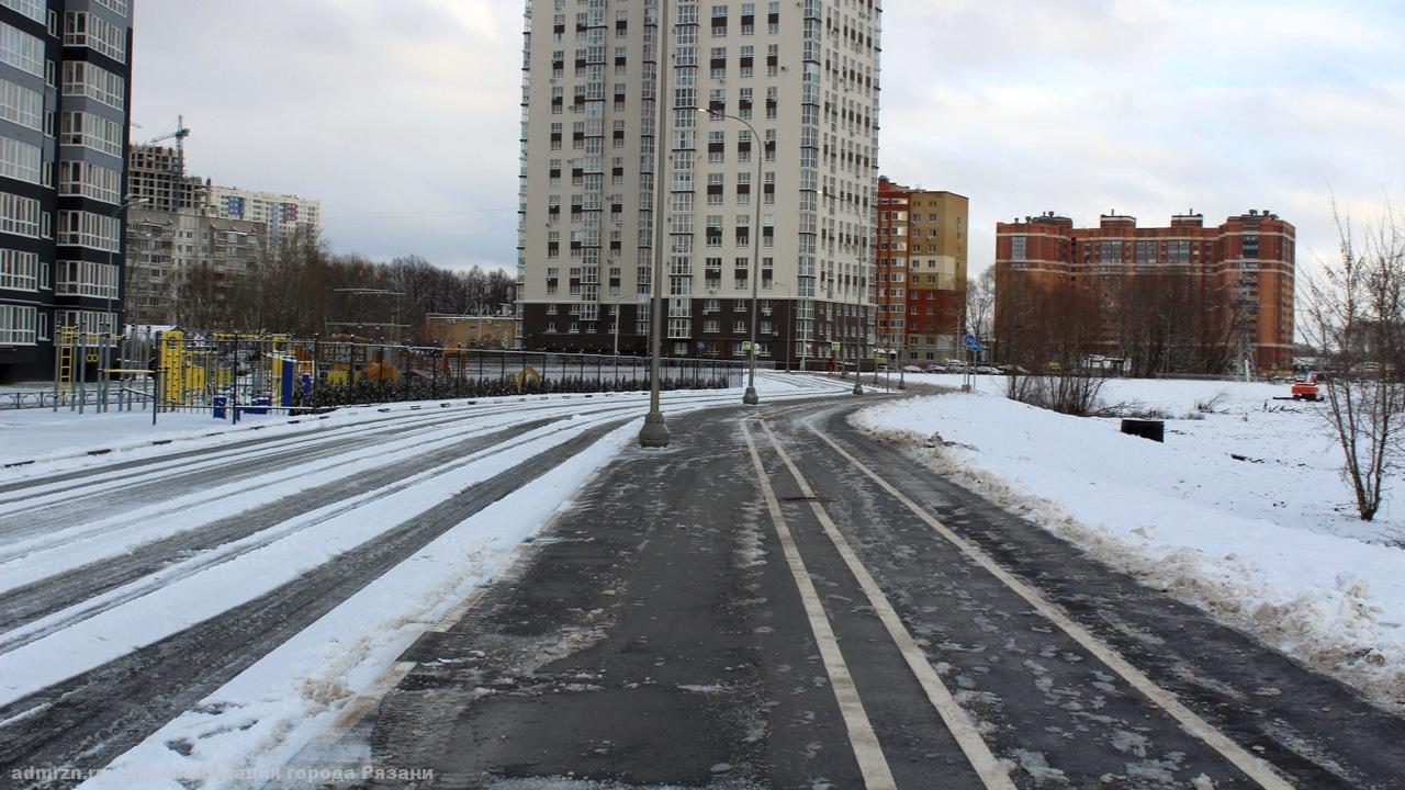 В Рязанской области построили новую перспективную дорогу