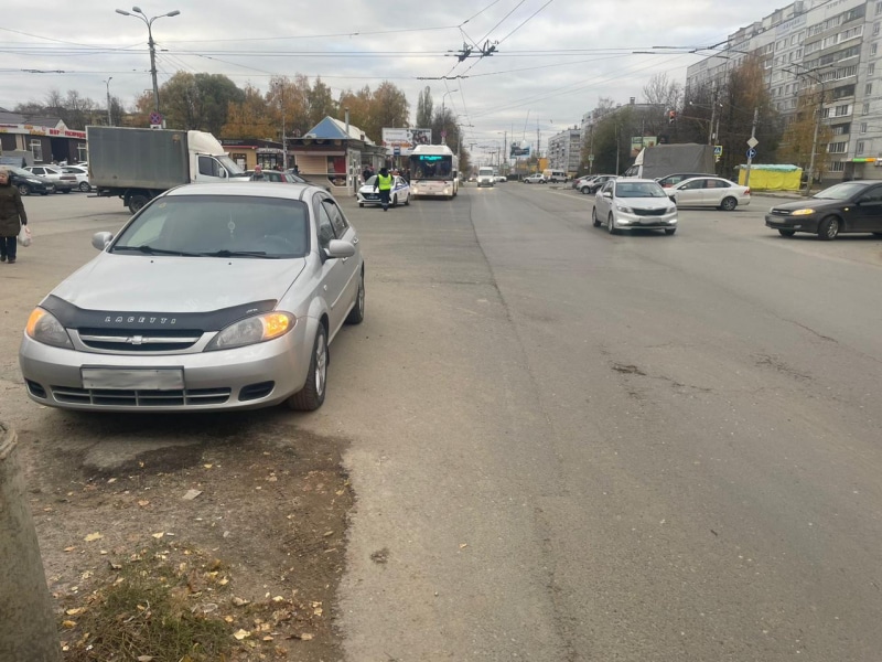 Пожилой рязанец попал под колеса иномарки