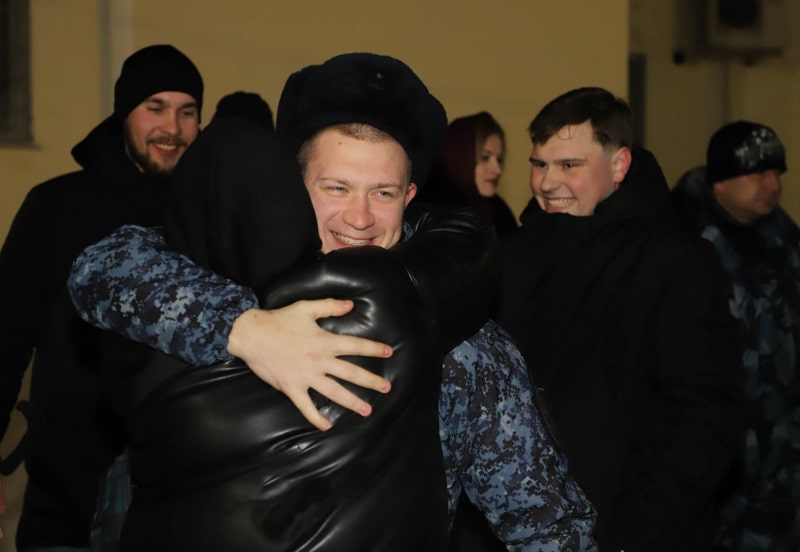 Накануне сводный отряд рязанской полиции прибыл из служебной командировки