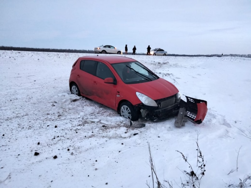 Под Рязанью молодая девушка стала единственной участницей ДТП