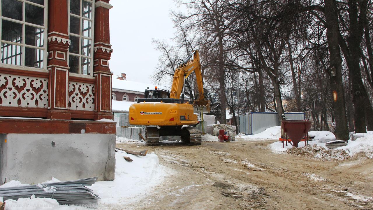 В рязанской мэрии назвали сроки завершения работ в Нижнем парке