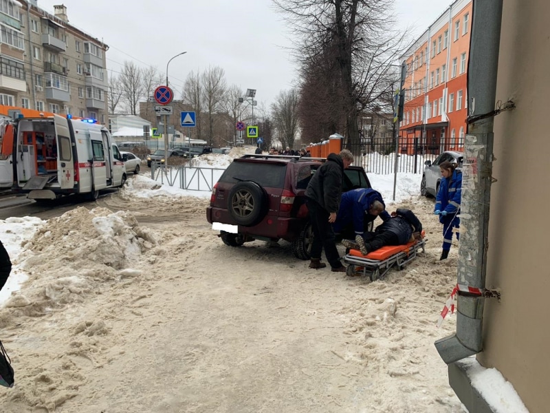 В Рязани пожилая женщина попала под колеса иномарки