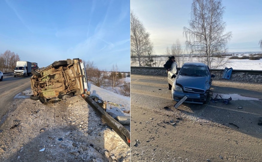 Под Рязанью два пенсионера не поделили дорогу