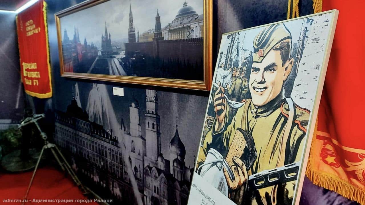 В Рязани встретили патриотический поезд «Сила в правде»