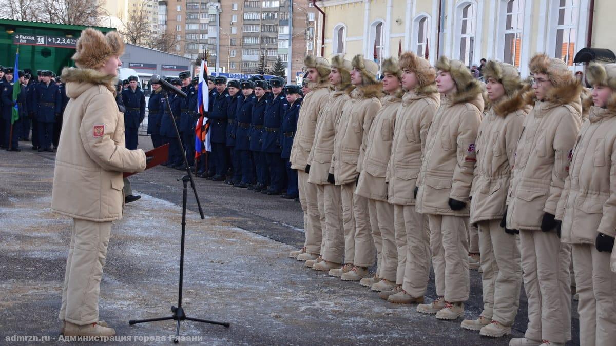 В Рязани встретили патриотический поезд «Сила в правде»