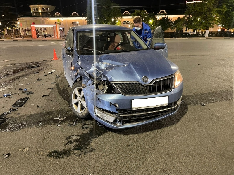 В Рязани в столкновении двух машин пострадали три девушки