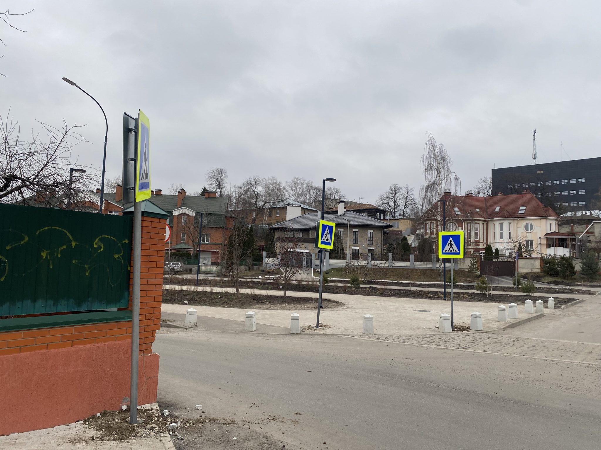 В центре Рязани появились новые пешеходные переходы