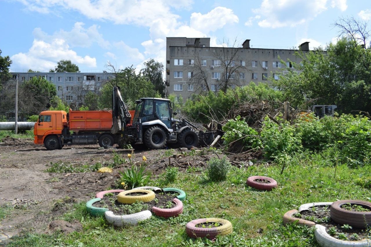В Дашково-Песочне облагородят ещё одну территорию
