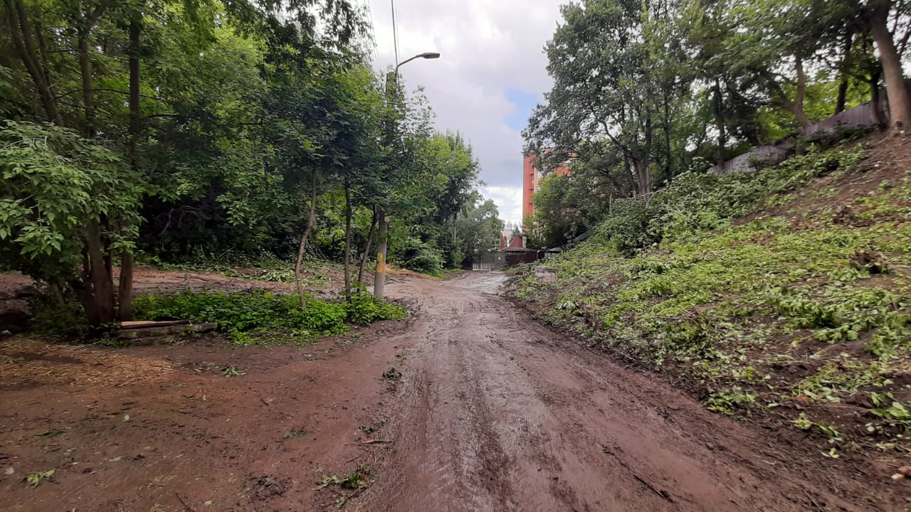 На улице Садовой началось масштабное благоустройство