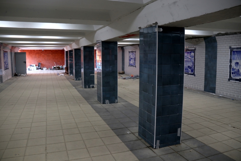 Подземный переход у "Барса" отремонтируют до сентября