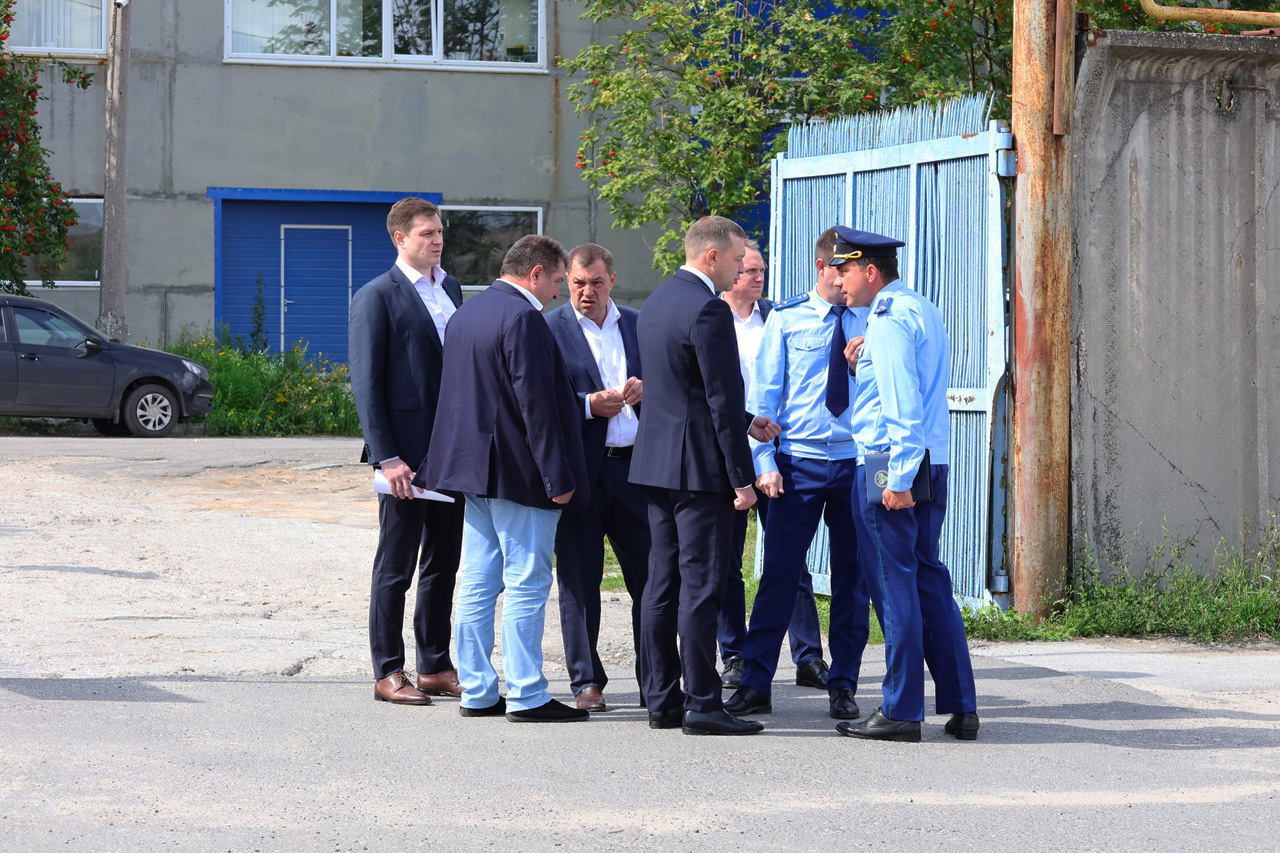 Рязанские власти проверили обустройство освещения на проезде Яблочкова
