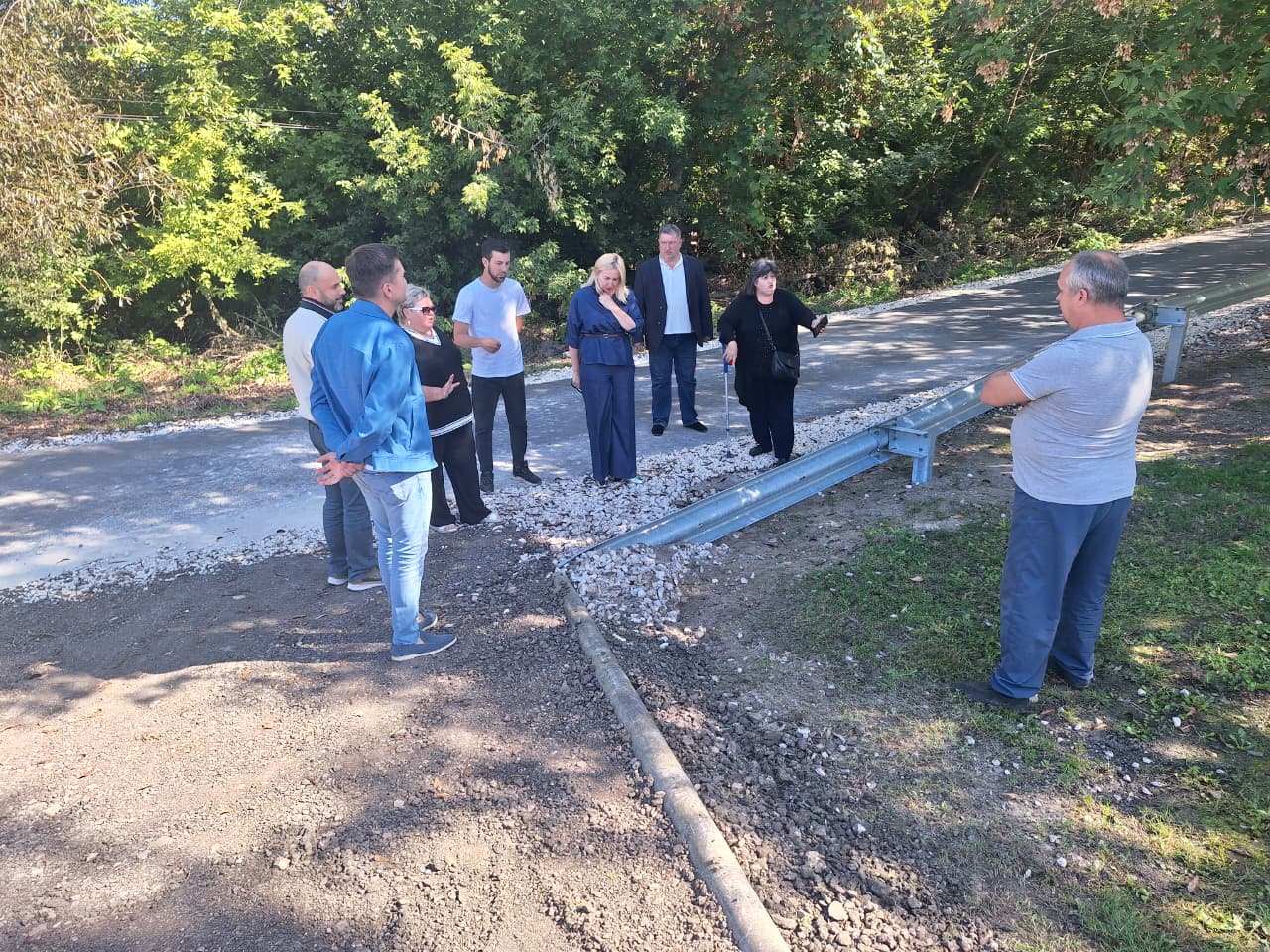 В посёлке Никуличи отремонтировали дорогу