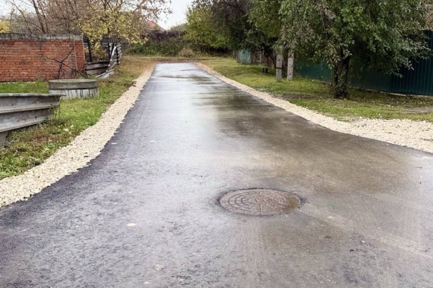 В Дашках Военных отремонтировали одну из улиц