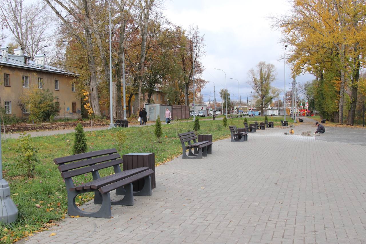 Гвардейский сквер ждёт торжественное открытие