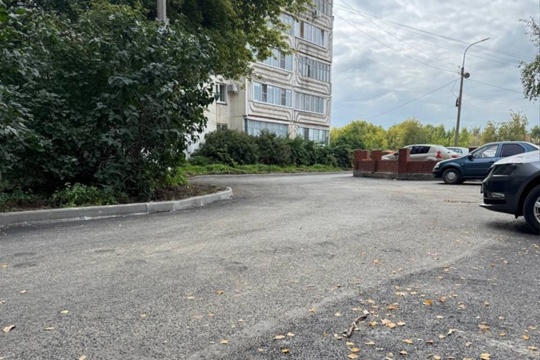 Ещё один двор Рязани привели в порядок