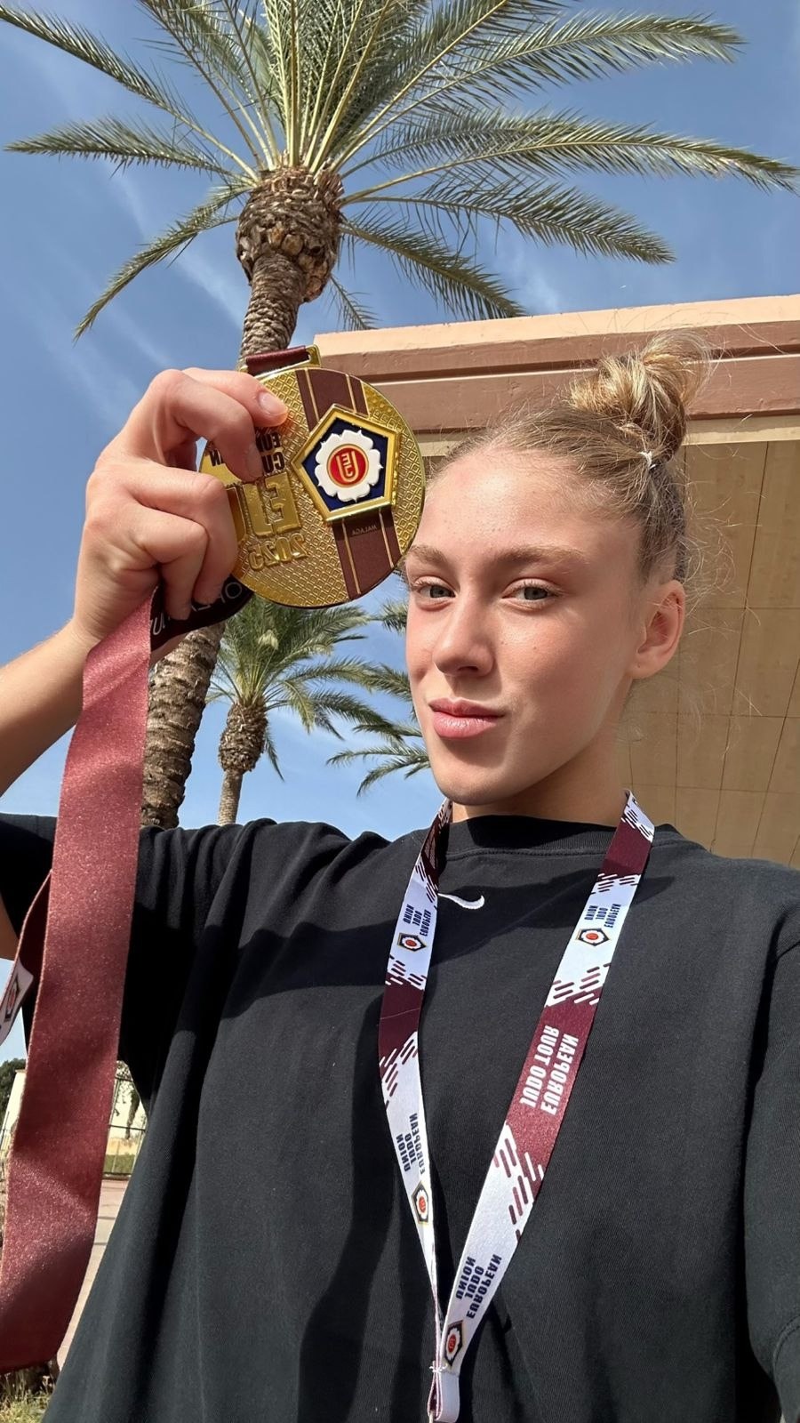 Рязанка Марина Воробьёва взяла золото на Кубке Европы по дзюдо