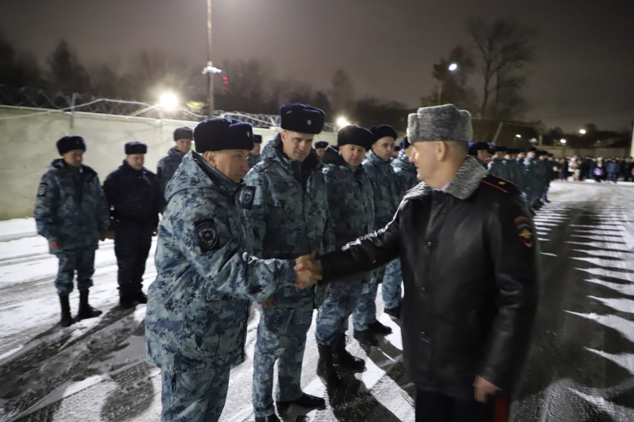 Рязанские полицейские вернулись с Северного Кавказа