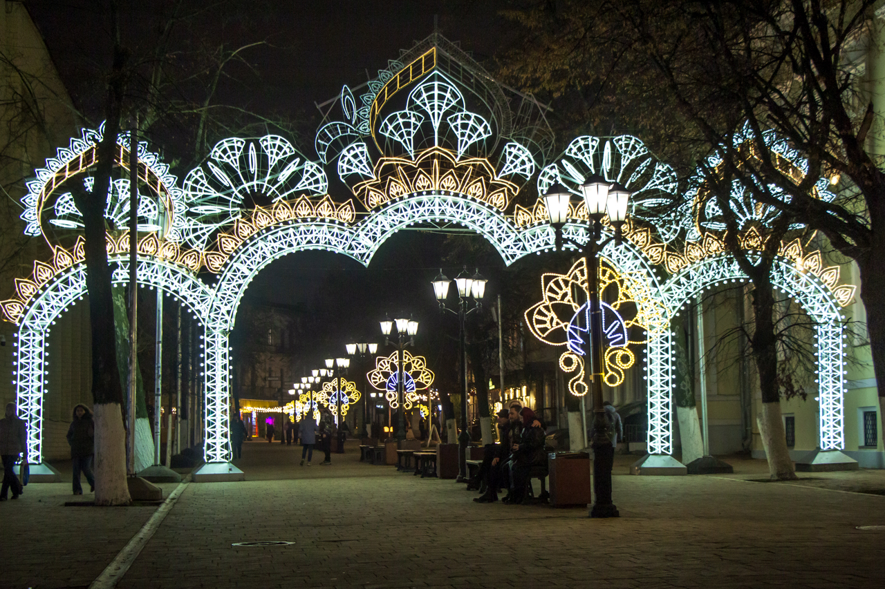 Рязань продолжает готовиться к Новому году
