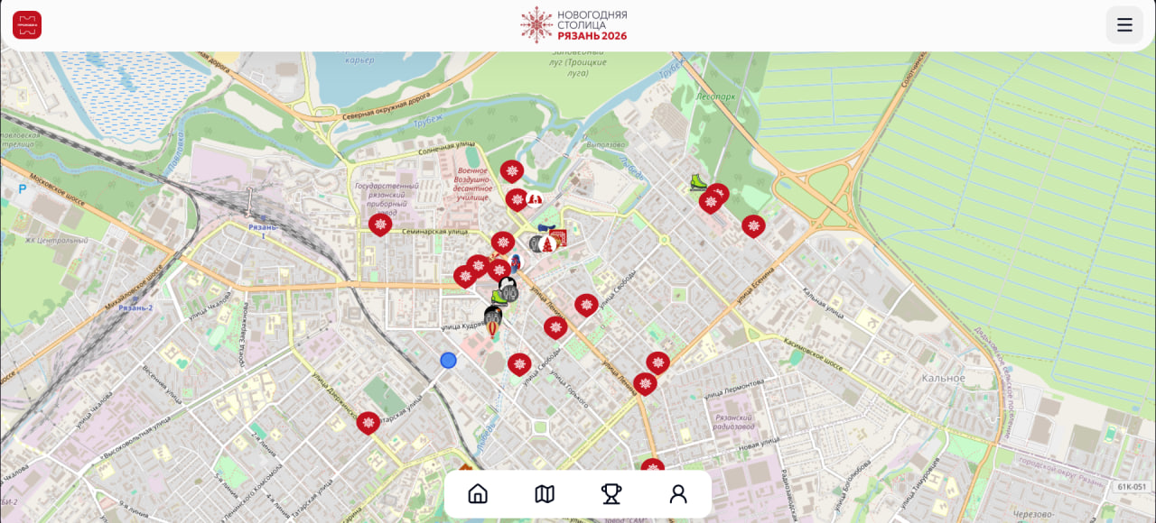 Более 16 тыс. человек приняли участие в "Новогоднем квесте" в Рязани