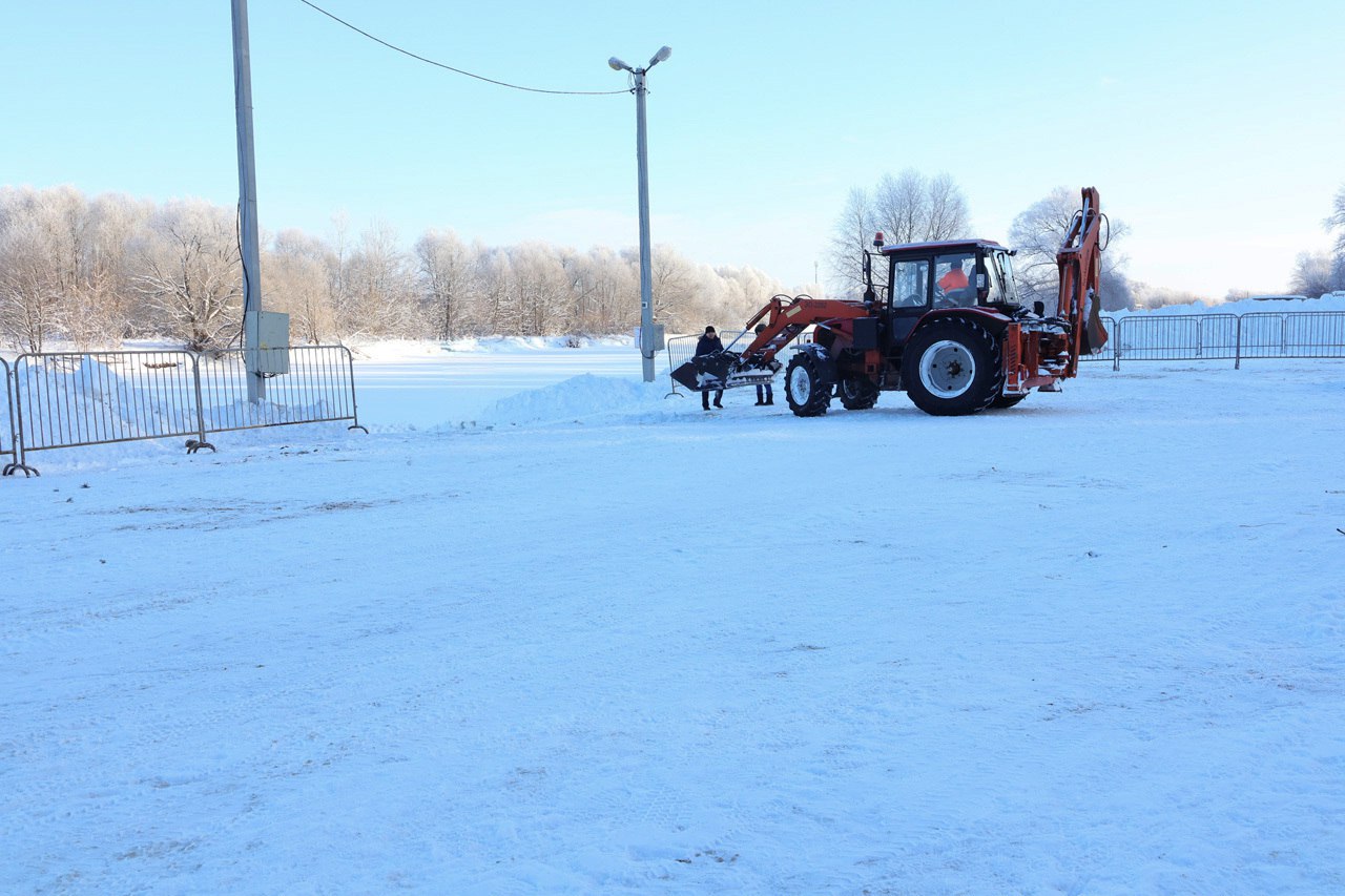 В Рязани готовятся к Крещенским купаниями