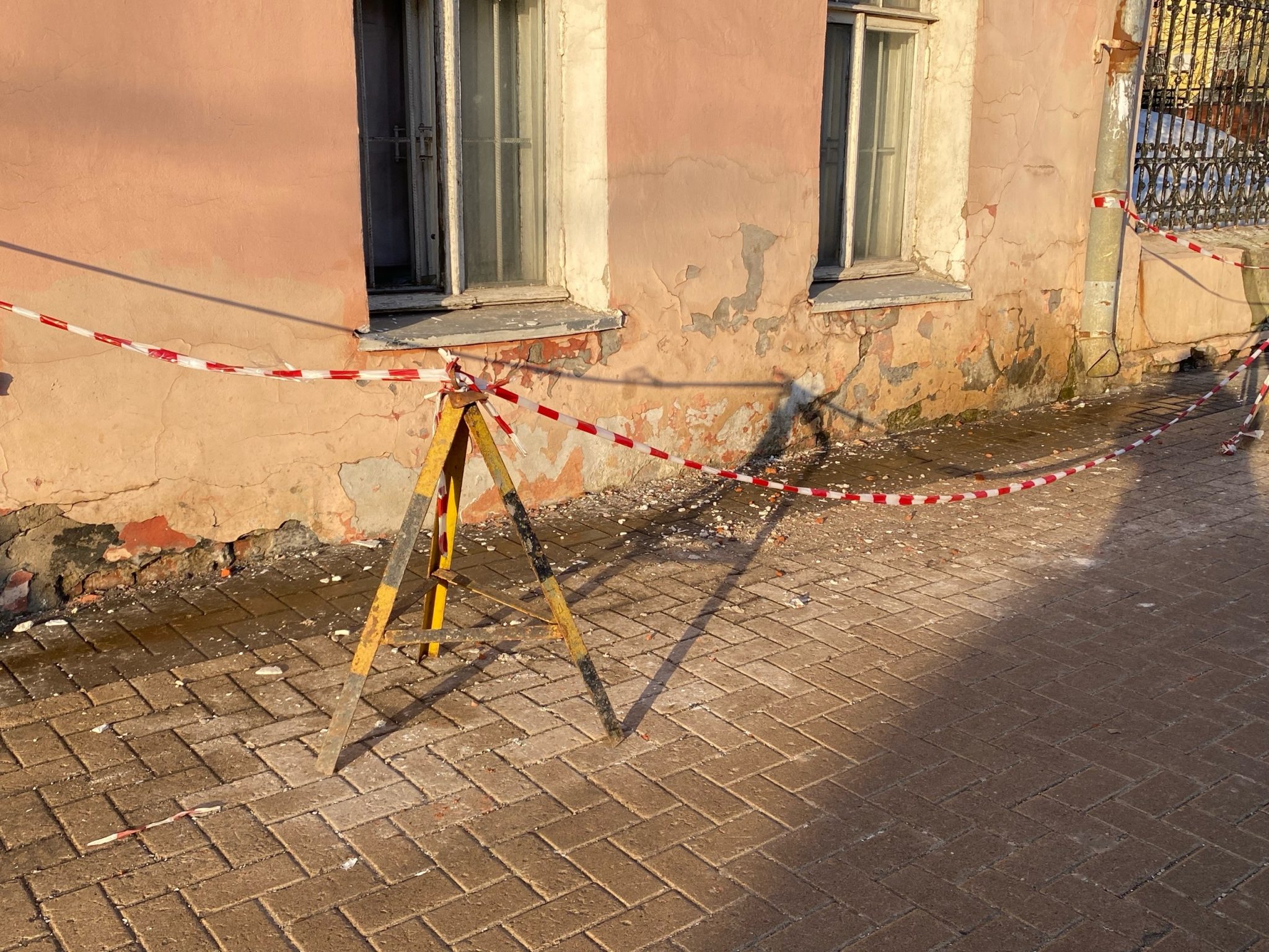 Историческое здание в центре Рязани требует ремонта