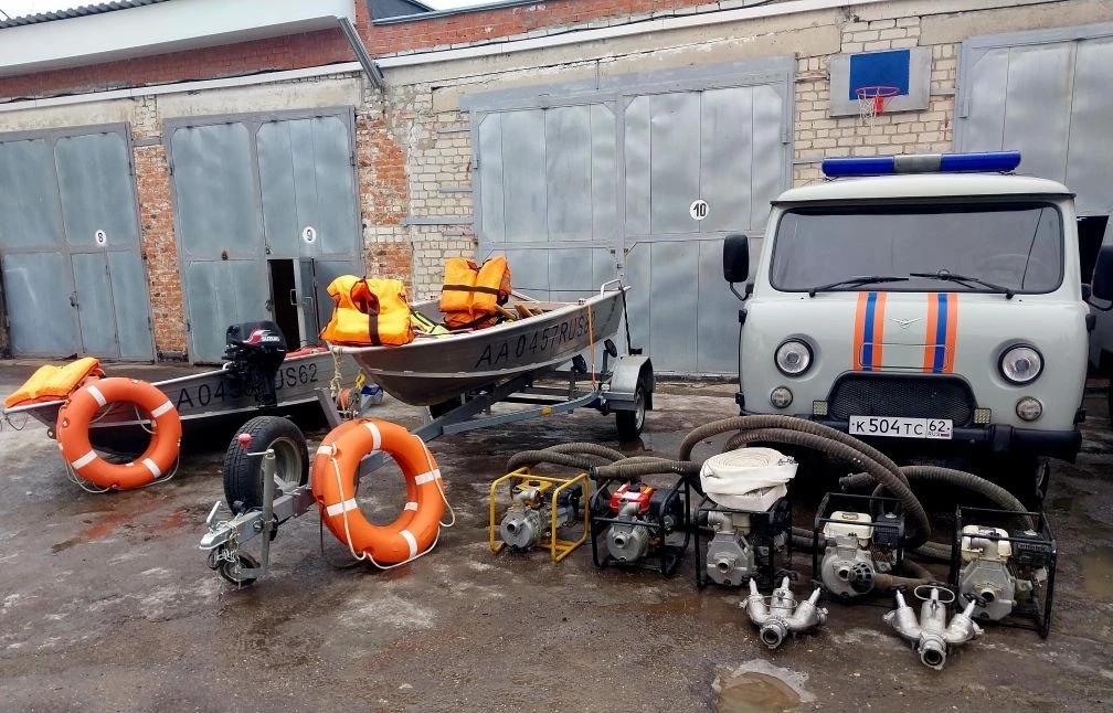 В Рязани прошёл смотр аварийно-спасательной службы