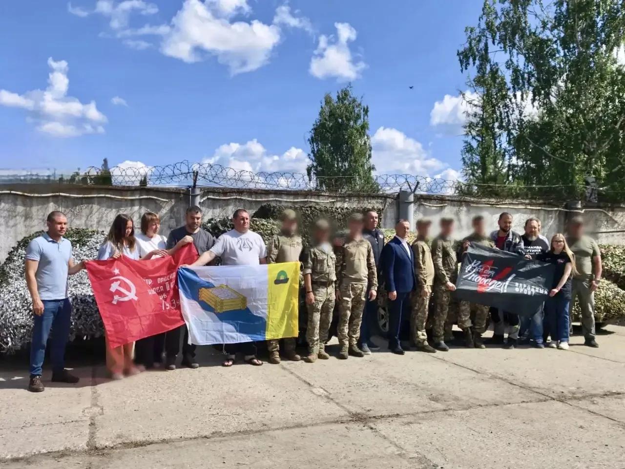 Сенатор Мурог и Народный фронт Рязанской области передали машины для СВО