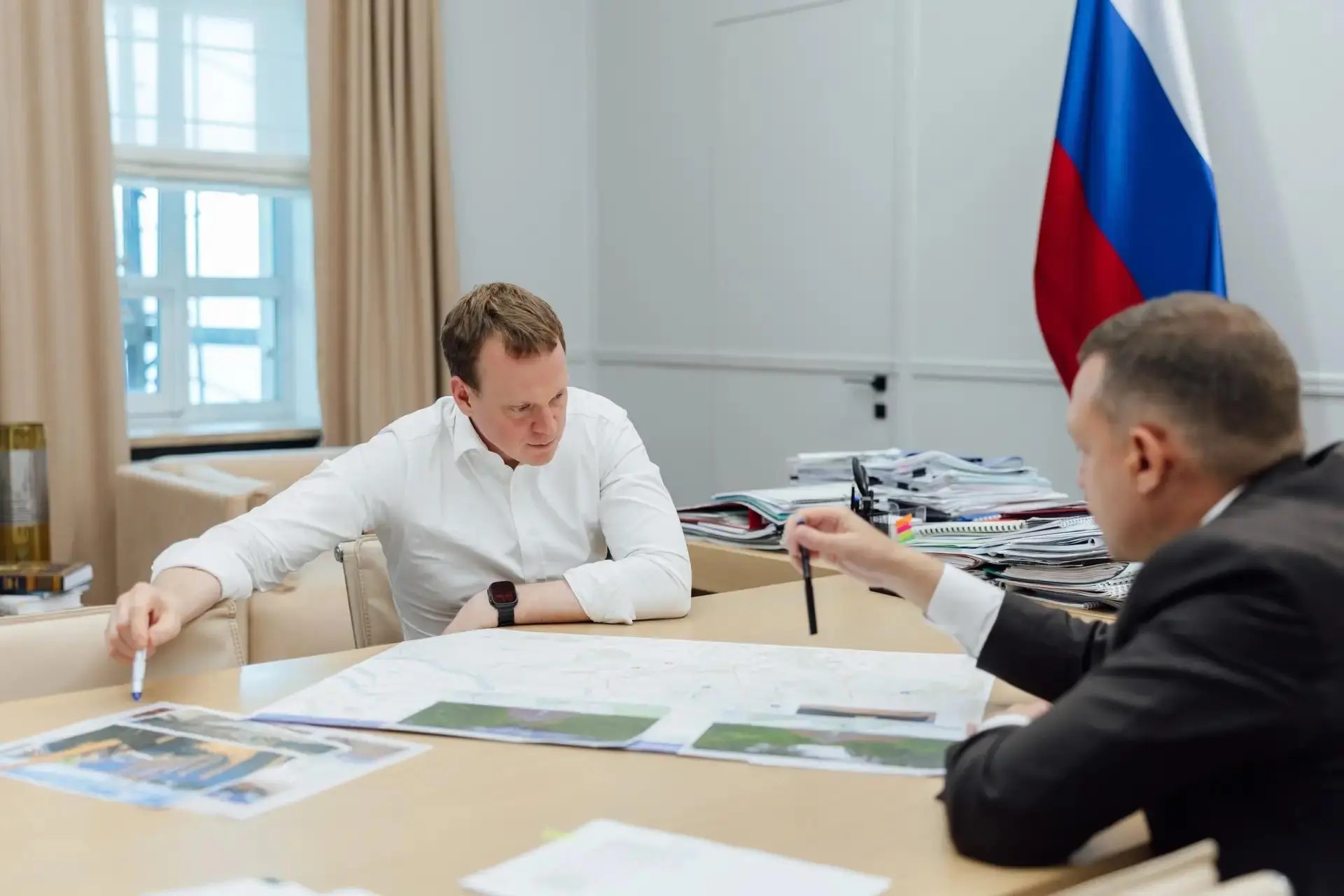 Павел Малков: Новый мост через Оку строят по графику