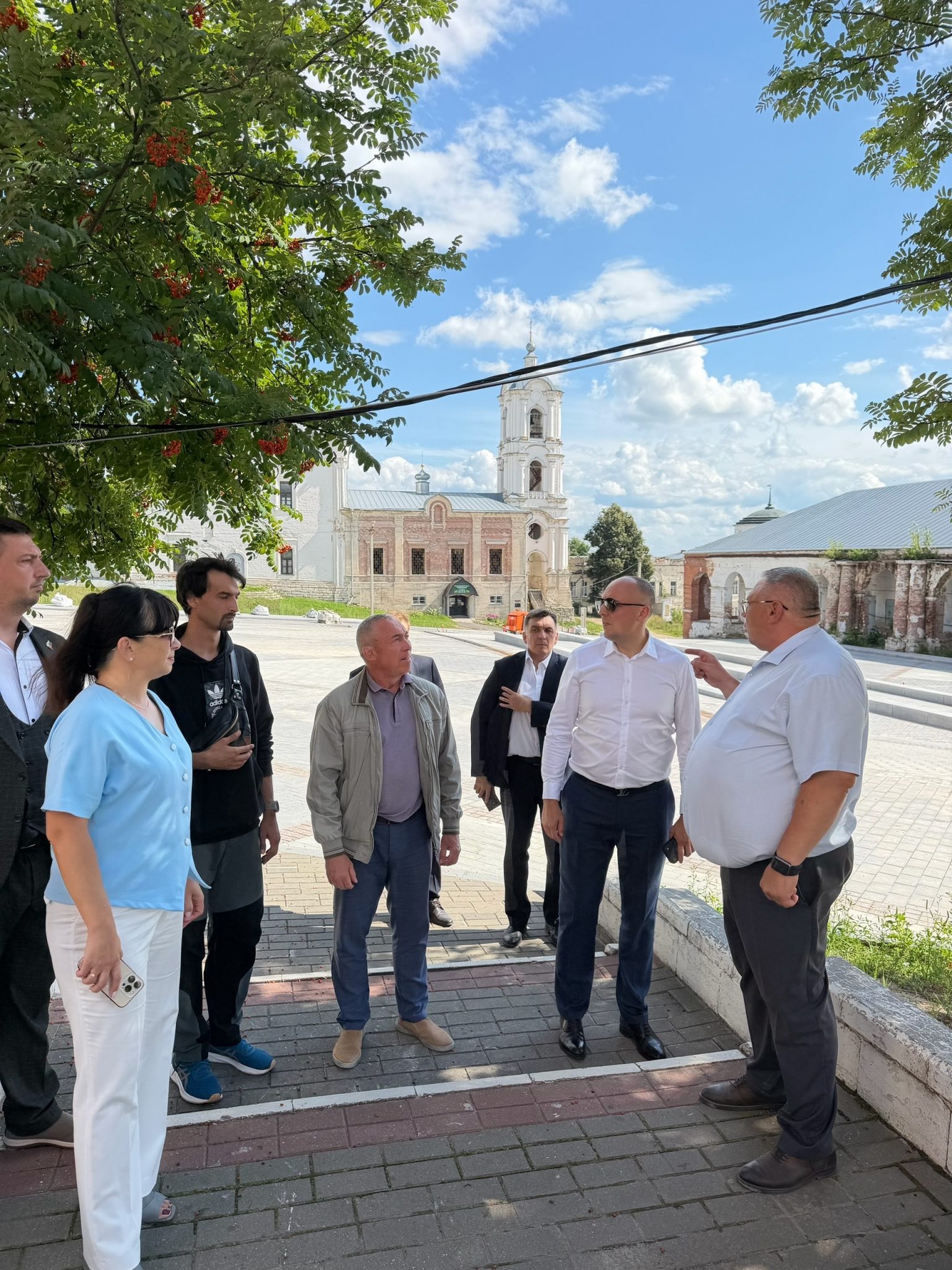 Региональные власти проверили благоустройство Касимова