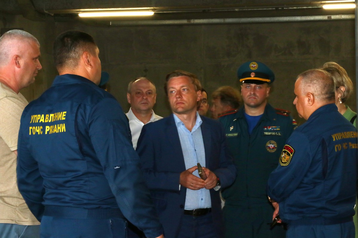 В Рязани отработали действия при атаке БПЛА