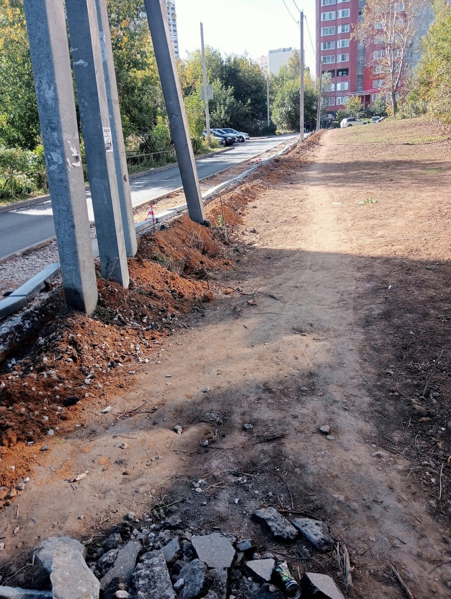 На Зубковой восстановят тротуары к детскому саду и школе