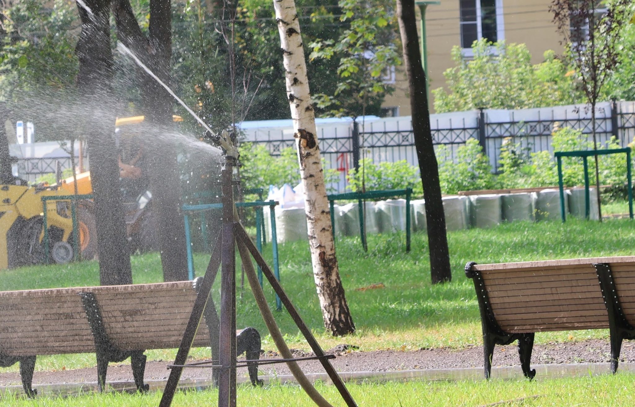 Власти следят за благоустройством ЦПКиО в Рязани