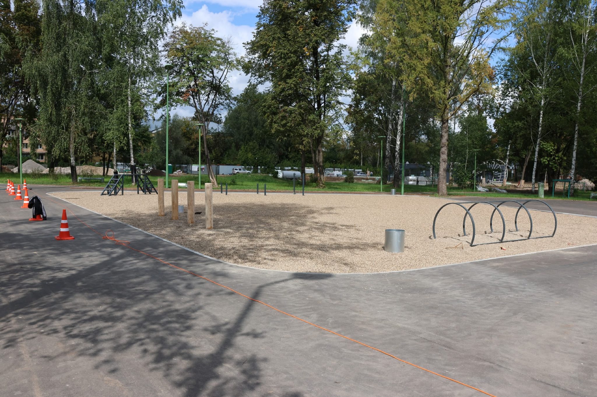Власти следят за благоустройством ЦПКиО в Рязани